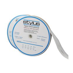 Stylus Hook Only Strip 25mm X 25m White